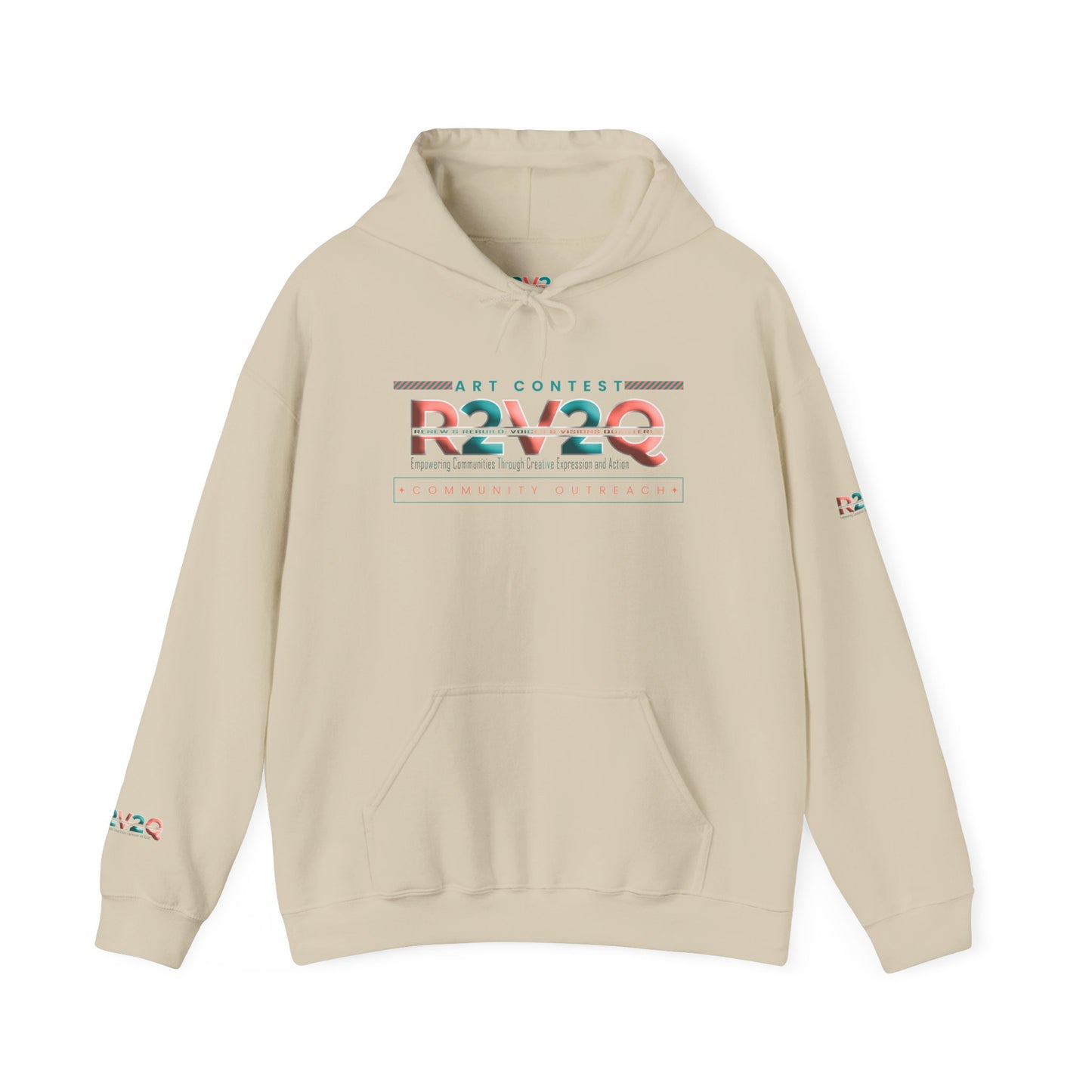 Renew Rebuild Unisex Hoodie - Art Contest Outreach Sweatshirt