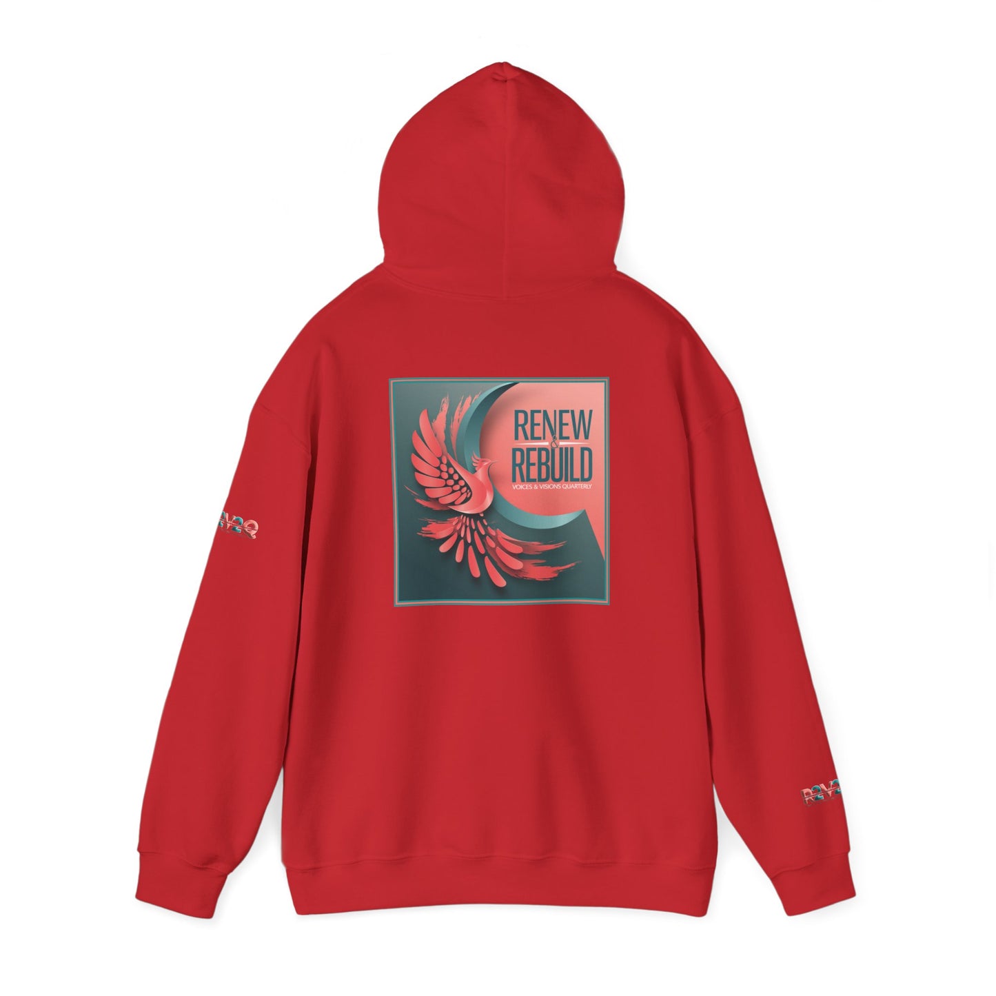 Renew Rebuild Unisex Hoodie - Art Contest Outreach Sweatshirt