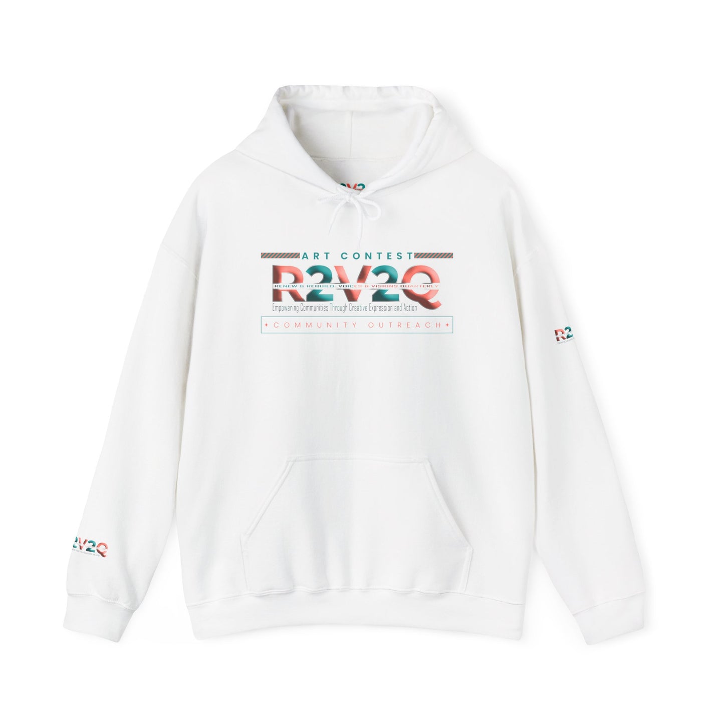 Renew Rebuild Unisex Hoodie - Art Contest Outreach Sweatshirt