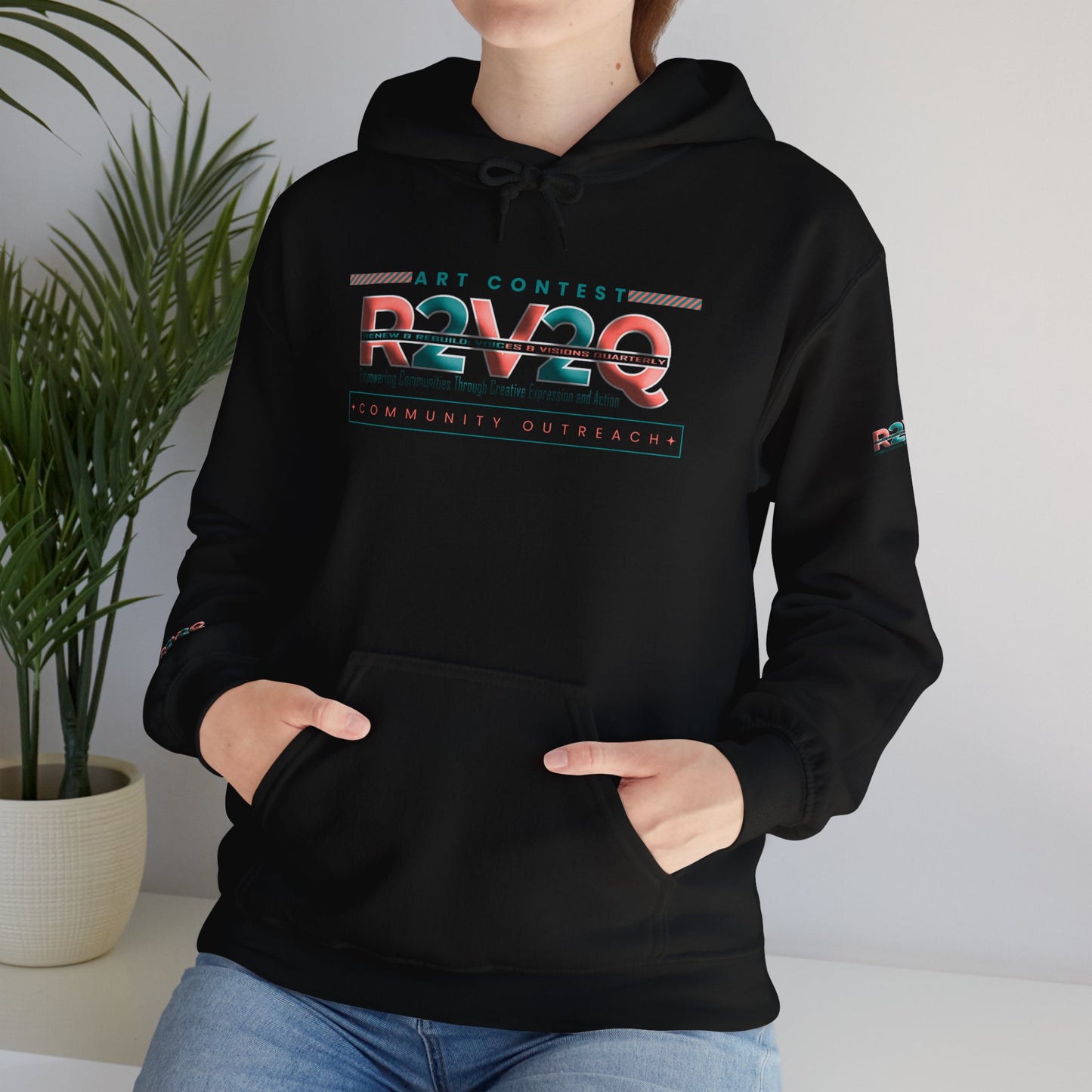 Renew Rebuild Unisex Hoodie - Art Contest Outreach Sweatshirt