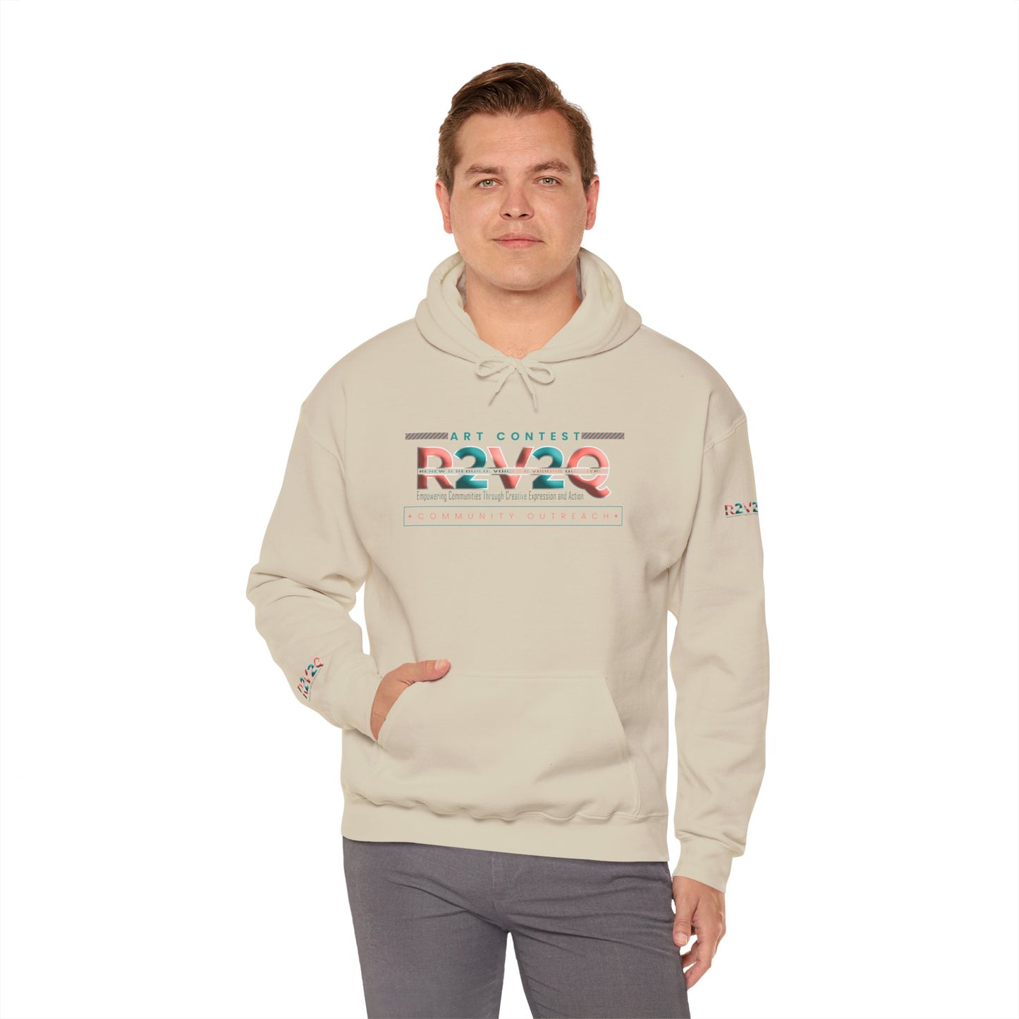 Renew Rebuild Unisex Hoodie - Art Contest Outreach Sweatshirt