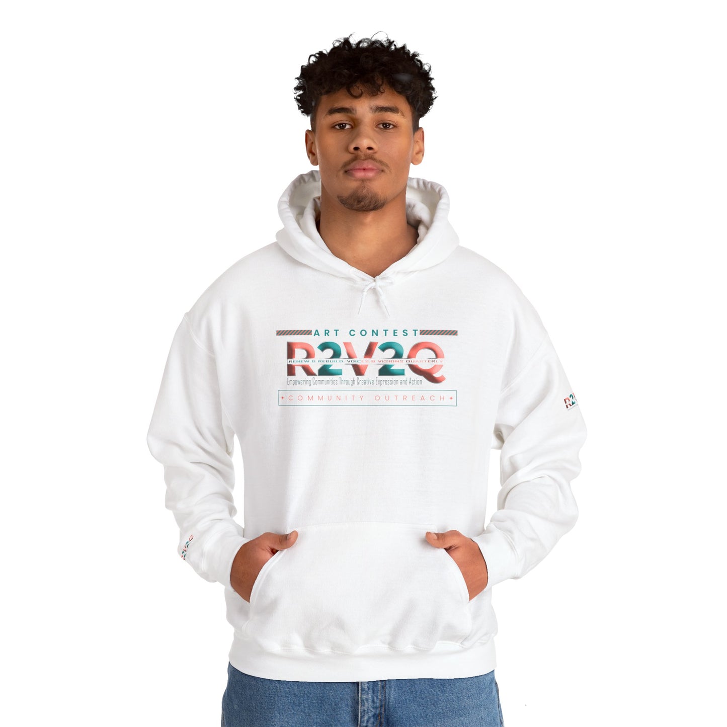 Renew Rebuild Unisex Hoodie - Art Contest Outreach Sweatshirt