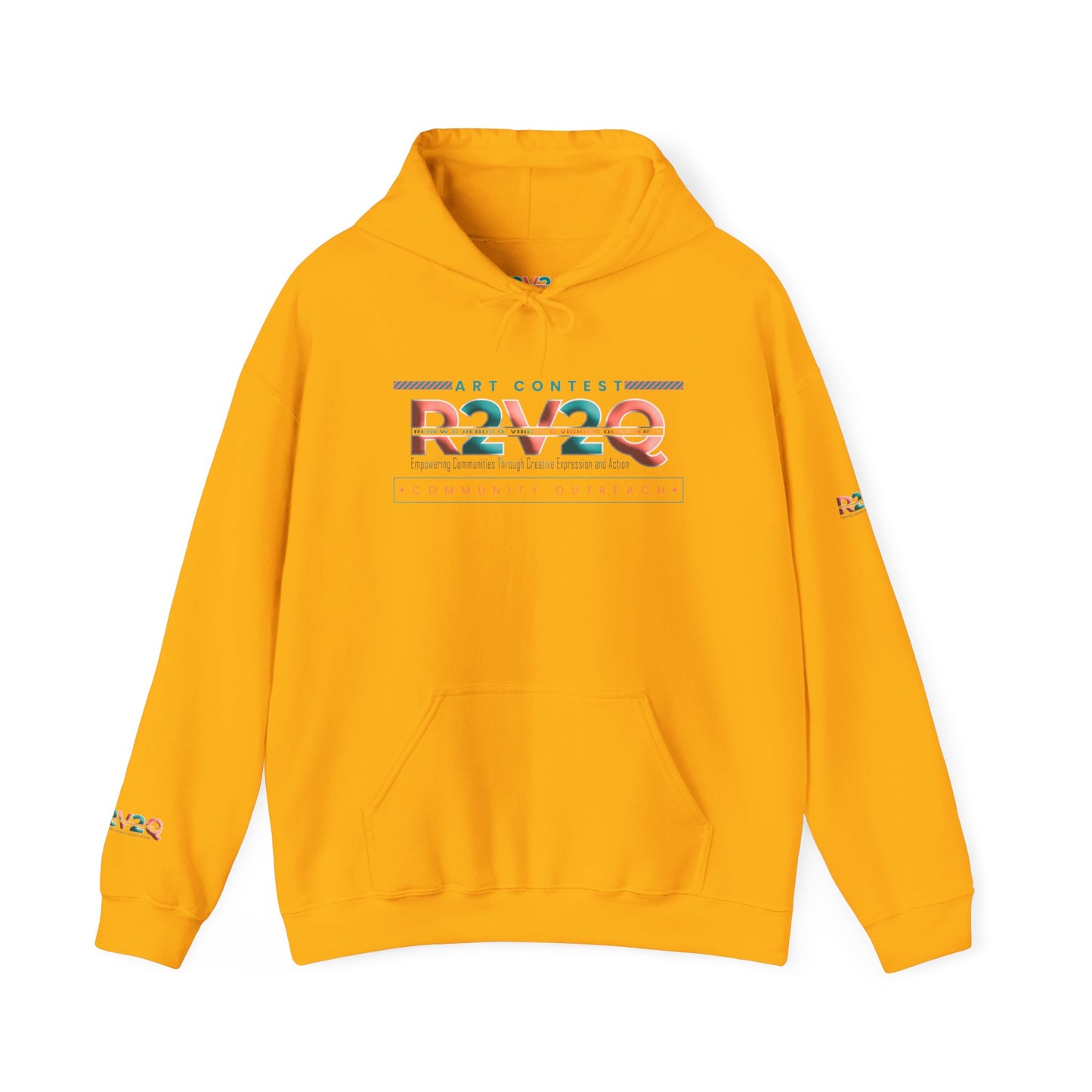 Renew Rebuild Unisex Hoodie - Art Contest Outreach Sweatshirt