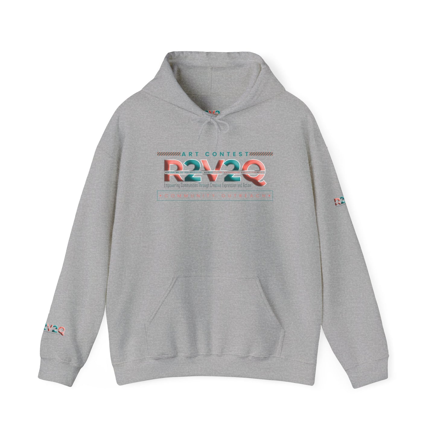 Renew Rebuild Unisex Hoodie - Art Contest Outreach Sweatshirt