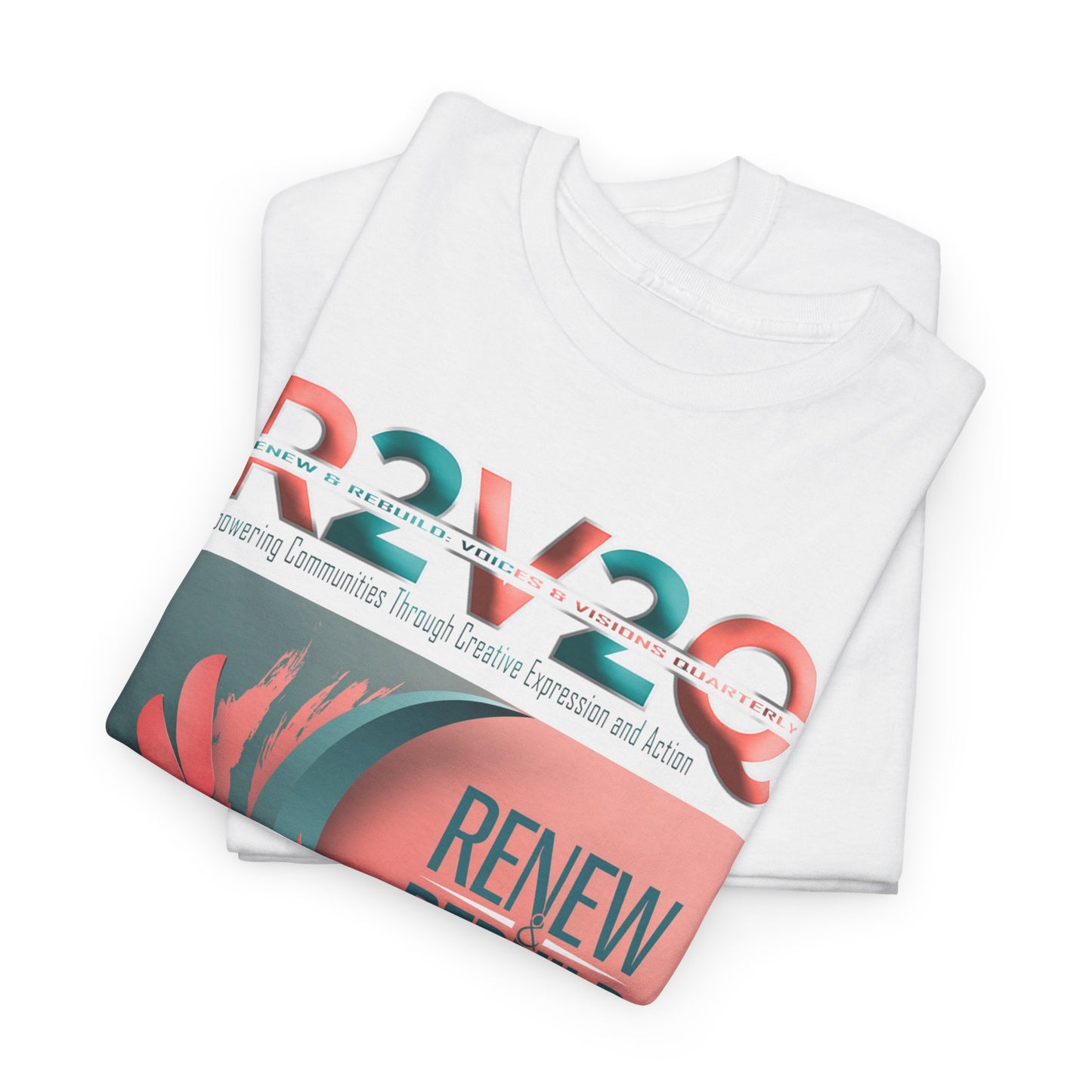 R2V2Q “Renew & Rebuild” Unisex Heavy Cotton Tee