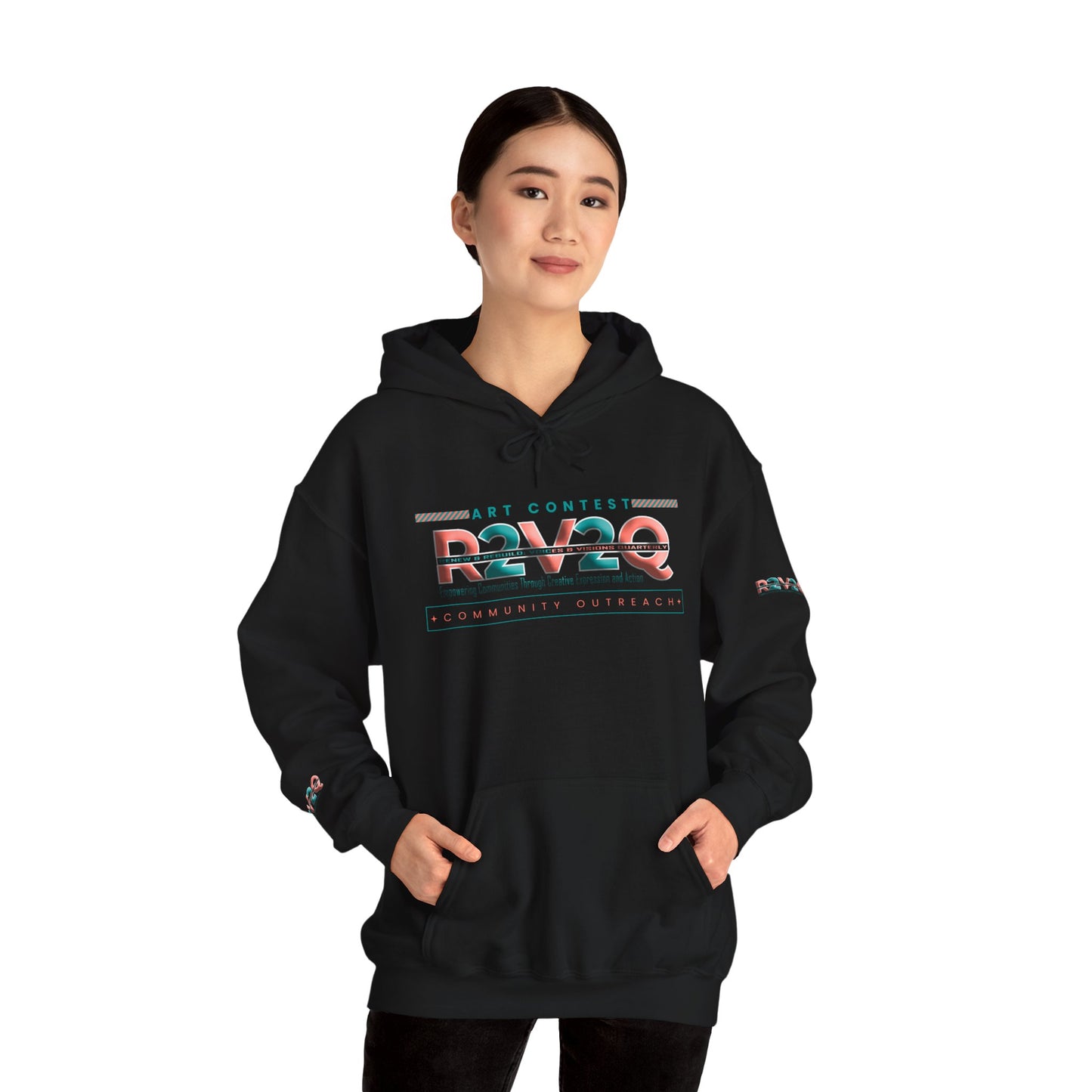 Renew Rebuild Unisex Hoodie - Art Contest Outreach Sweatshirt