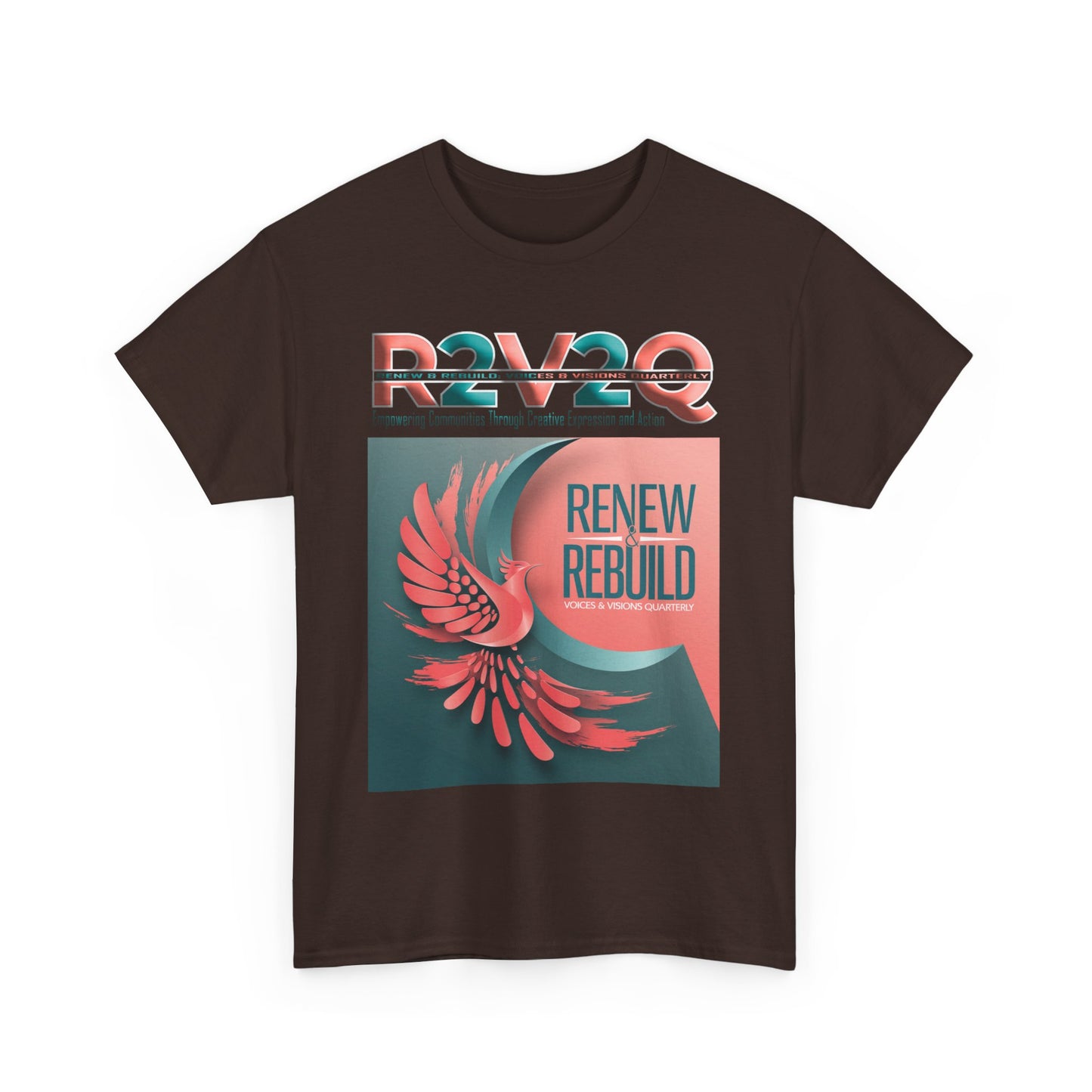 R2V2Q “Renew & Rebuild” Unisex Heavy Cotton Tee